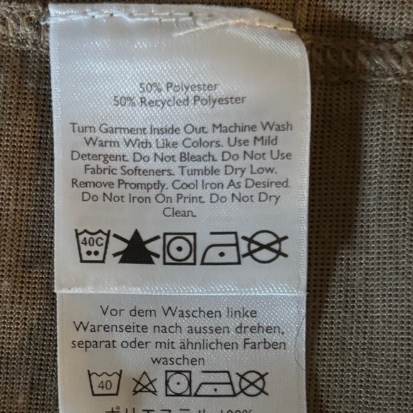 Eddie Bauer Tan Open Front Cardigan Size Medium - Picture 3 of 6